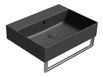 COLOR ELEMENTS 60X47 - Rectangular ceramic washbasin with overflow by GSI ceramica - view 2
